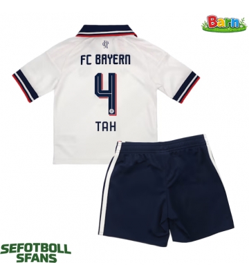 Bayern Munich Jonathan Tah #4 Bortaställ Barn 2026-27 Kortärmad (+ Korta byxor)